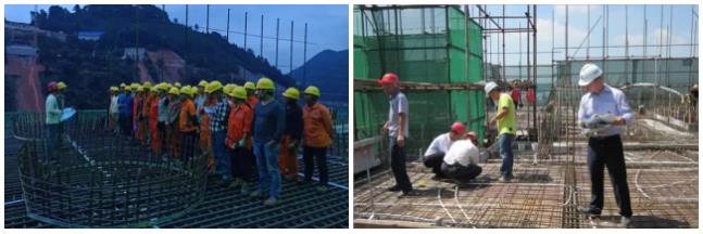 建筑工地為什么要做質量樣板，瞧一瞧新式移動質量樣板